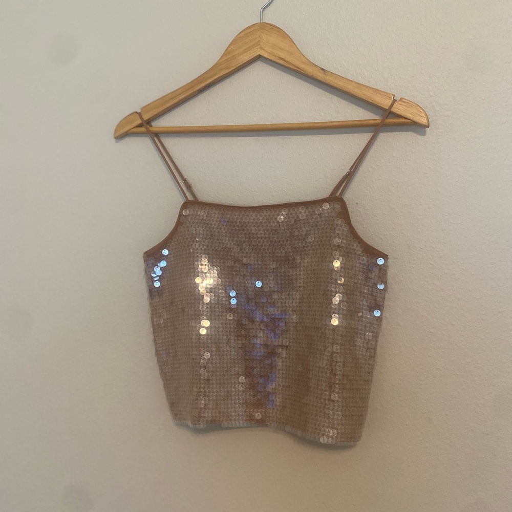 ✨ Madewell Sequin Cami Top - XS ✨